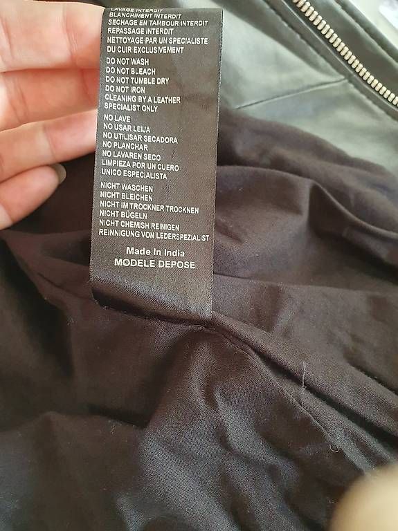 Maje Giacche: Veste courte en cuir Maje, 40 FR – Nuovo (secondo la descrizione) da Grand-Lancy venduto da kri_qk5y 3