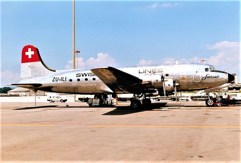 Swissair Aschenbecher: Swissair Aschenbecher DC 6 – Gebraucht aus Safenwil von Corahund 2