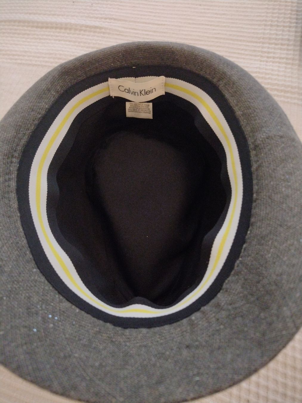 Calvin Klein Copricapi, berretti & cappellini: Calvin Klein Stylish Hat, Dark Grey – Nuovo (secondo la descrizione) da Zürich venduto da cat_9cvz 3