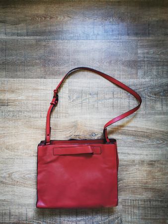 Rote Handtasche , neuwertig – ein Hingucker im Herbst!
