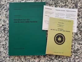 Instruzioni sul trio con le armi della fanteria