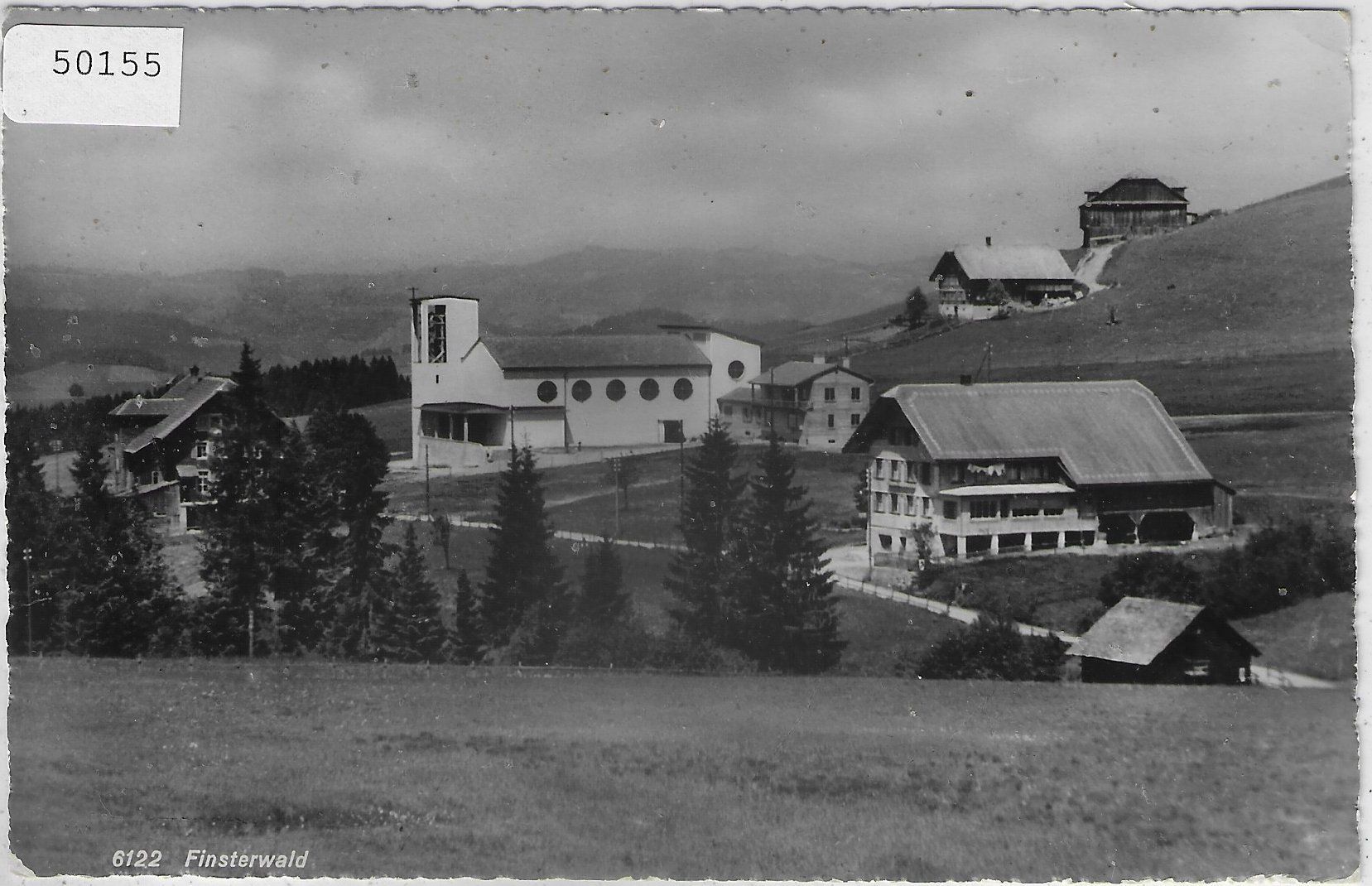 Cartoline postali: Finsterwald - Generalansicht – Usato da Ettingen venduto da Kartenplanet