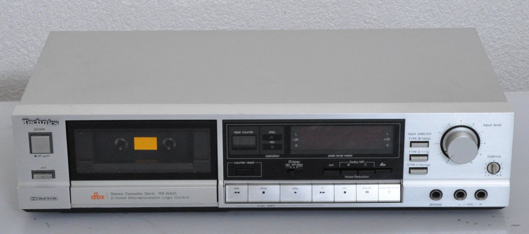 Technics Aufnahmegeräte: Technics RS-B405 Kassettendeck / dbx Tapedeck – Gebraucht aus Oberglatt ZH von Kumar2 1