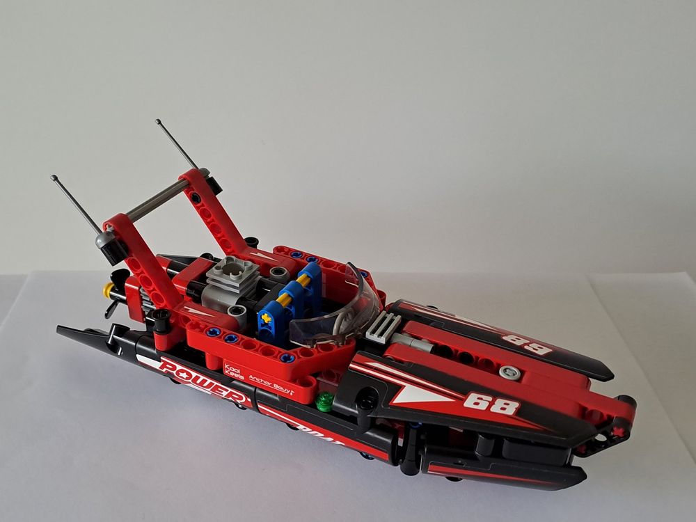 LEGO Technic 42089 Power Boat - Rennboot mit Schiffschraube (Gebraucht ...
