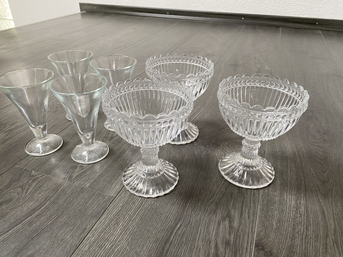 Bicchieri: 3+4 Dessertschalen Coupegläser – Usato da Hägglingen venduto da kar_v9qf 2