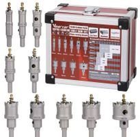 TCT Vearter 10pcs 16-50mm Wolframkarbid-Lochsäge-Set