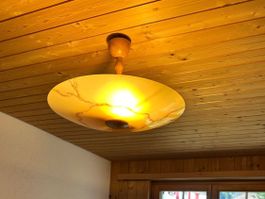 Glas Deckenlampe
