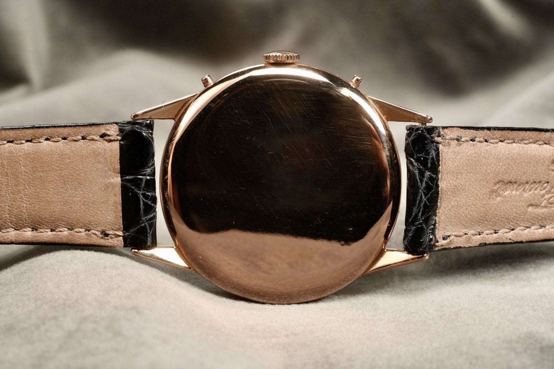 Movado Orologi: Movado Calendograf Original 18kt. Red Gold Ruby Dial – Usato da Morcote venduto da chronoservice 6