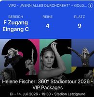 Helene Fischer VIP2 -  2 Karten 