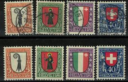 Pro Juventute 1923 postfrisch und gestempelt