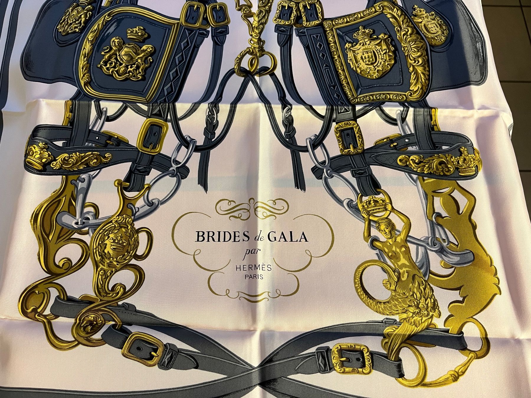 Hermès Foulards, Tücher & Schals: ORIGINAL HERMES FOULARD BRIDES de GALA – Neu (gemäss Beschreibung) aus Zürich von Carmo77