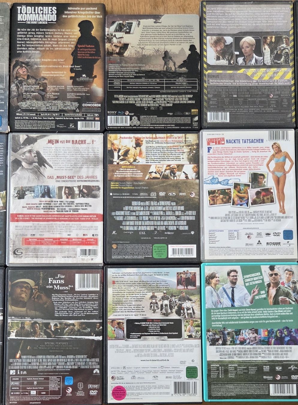 Tutti i DVDs: DVD-Sammlung diverse Filme – Usato da Rüeggisberg venduto da pirelli_01 3