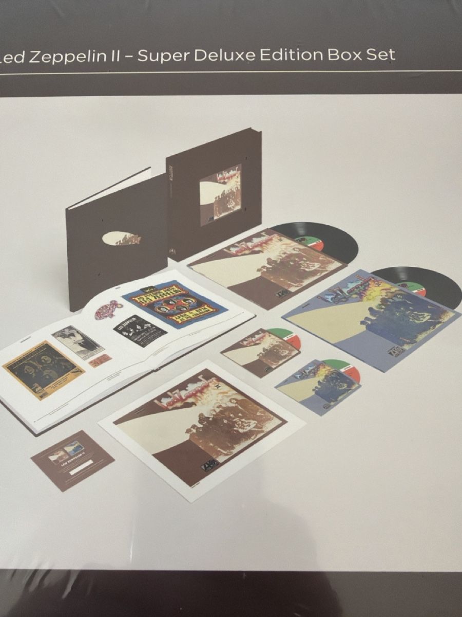 Dischi in vinile: Led Zeppelin - II - Super Deluxe Edition Box Set, versiegelt – Nuovo e nell'imballaggio originale da Schaffhausen venduto da Sonne25 3
