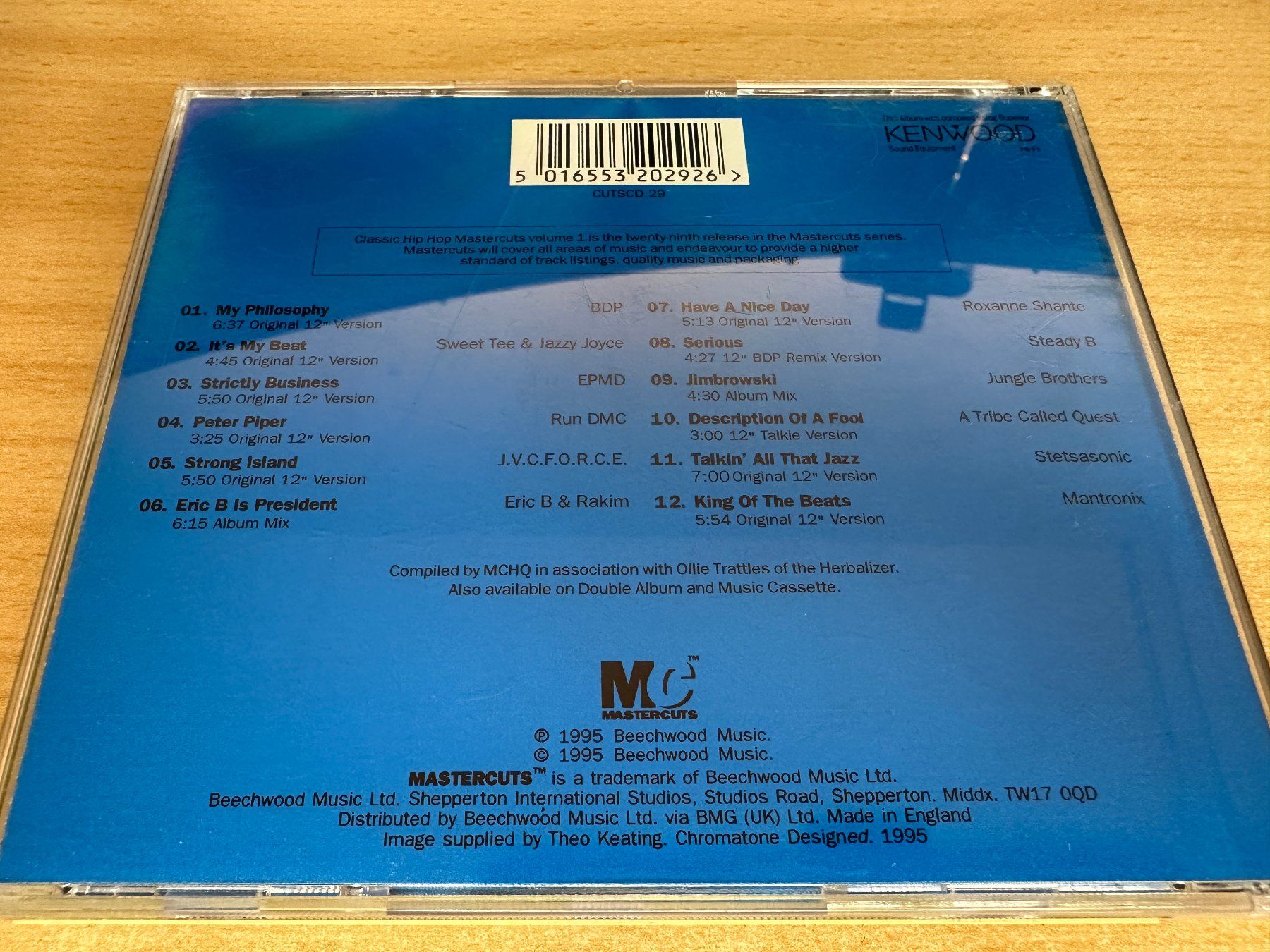 CDs: J0 Various – Classic Hip Hop Mastercuts Volume 1 – Gebraucht aus Rikon im Tösstal von Alpenmutz 1