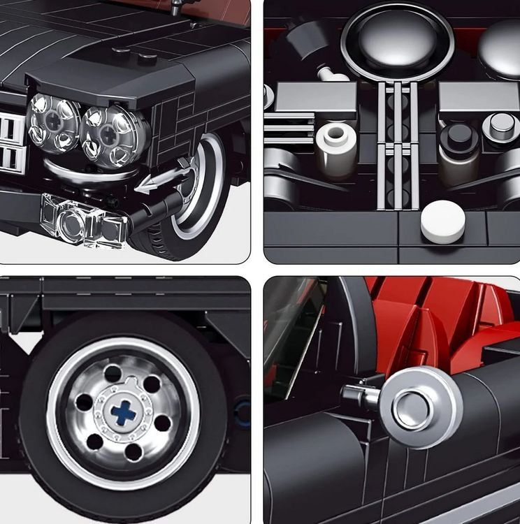 Mould King Kit di costruzioni: Mould King Eldorado Car Modell – Usato da Selkingen venduto da Eishase 3