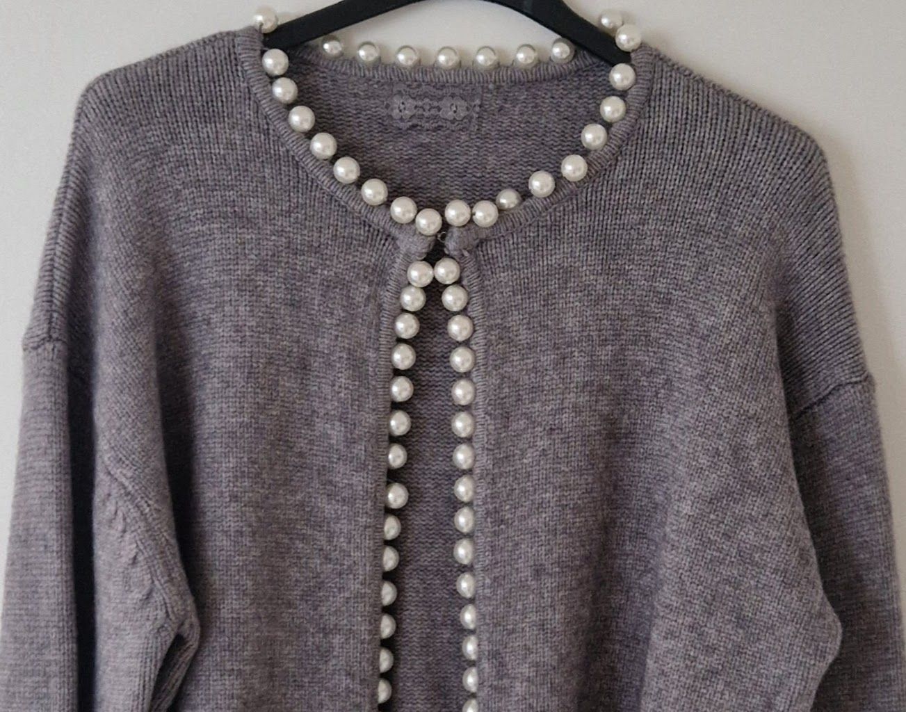 Jacken: VESTE GRIS Á PERLES – Neu und originalverpackt aus Camorino von JPHANDMADE1 2