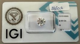 Diamant 2.00ct, Natural, VS1