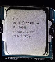 Intel Core i9-11900K Gaming CPU 8C/16T 3,5-5,3 GHz Prozessor