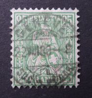Nr. 40, zentrischer Vollstempel GENEVE GE