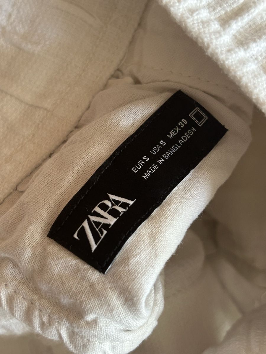 Zara Hosen: Pantalon ZARA blanc coton – Neu (gemäss Beschreibung) aus Grand-Lancy von eli_x5k9 1
