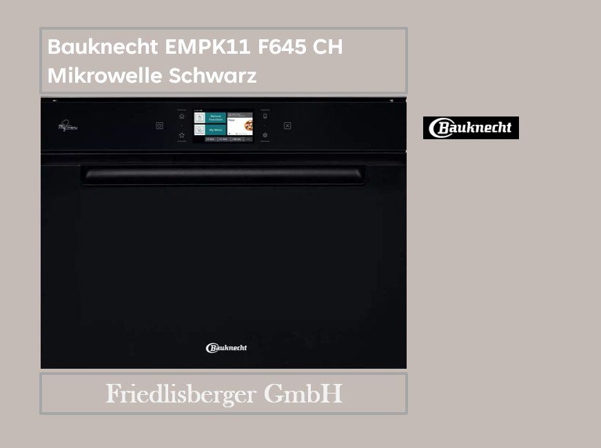 Bauknecht Forni: Bauknecht Mikrowellen-Kompaktbackofen – Nuovo e nell'imballaggio originale da Rudolfstetten venduto da Friedlisberger