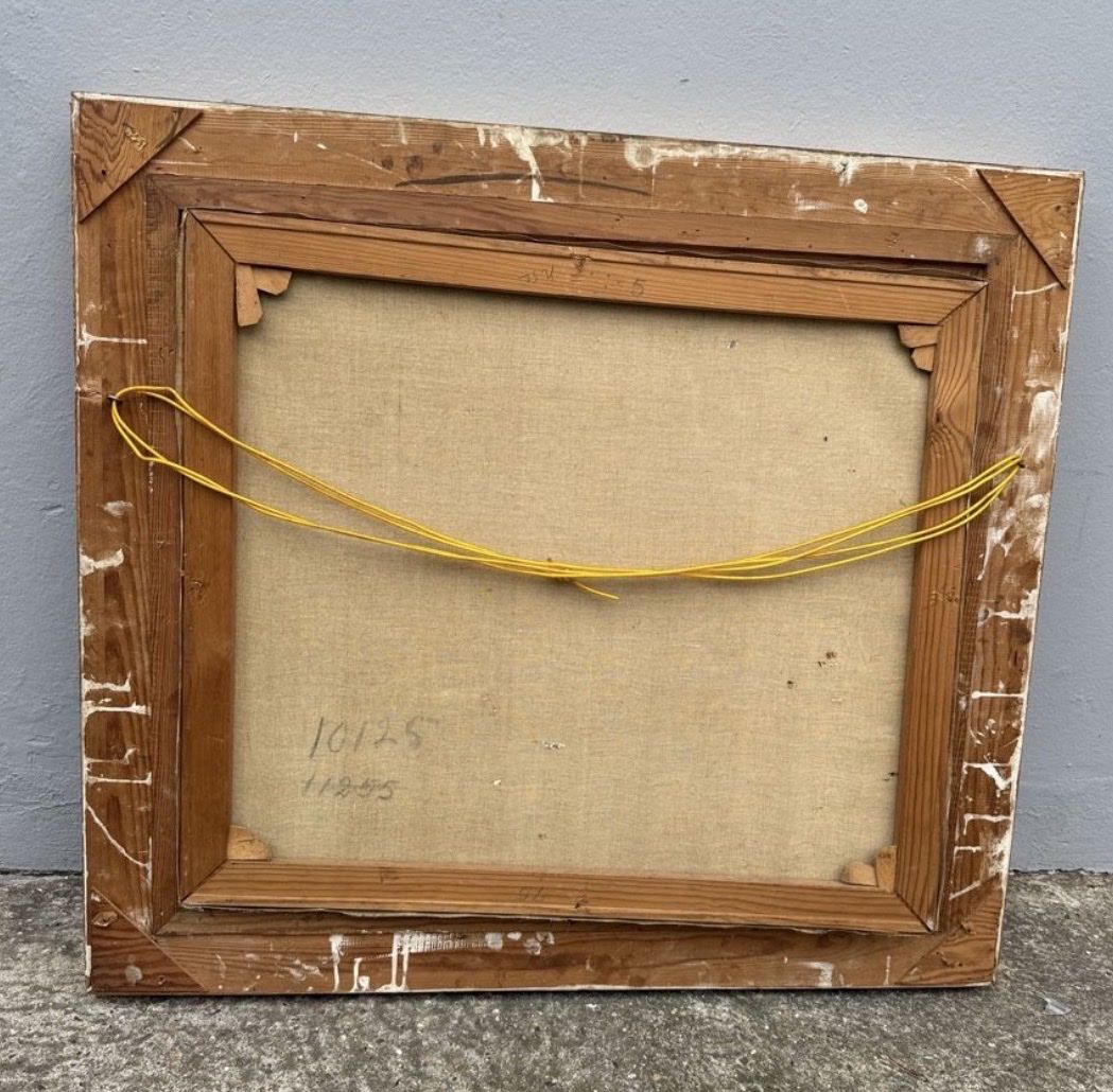 Dipinti: Grosse Hafenszene 95x87cm – Usato da Solothurn venduto da NUVICO 2