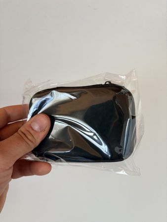 Mini Kabel-Tasche Schwarz