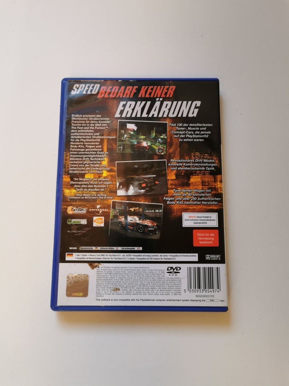 Giochi: Ps 2 - The Fast and the Furious – Usato da Lenzburg venduto da eyworld 2