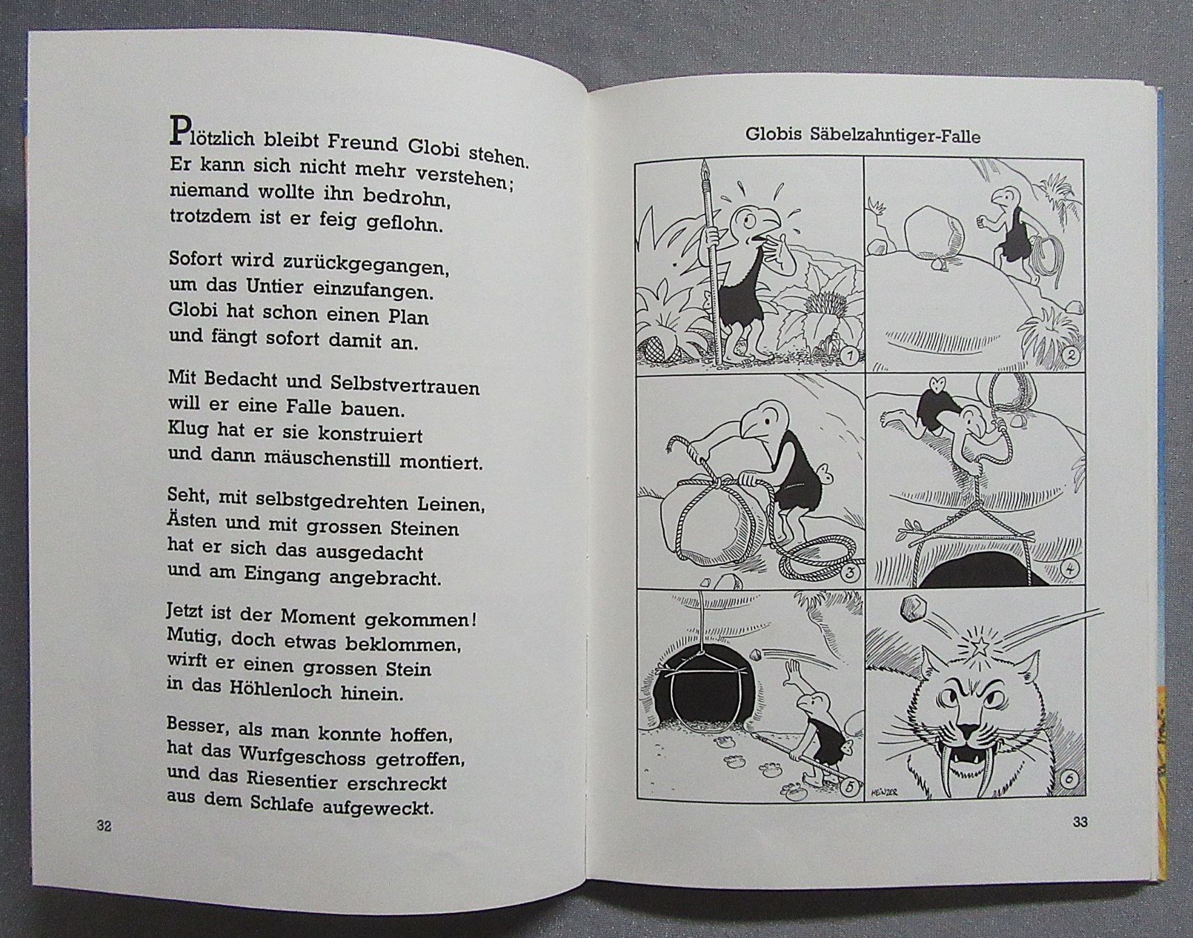 Libri: Globi bei den Höhlenbewohnern - 1.Auflage 1982 – Usato da Auenstein venduto da Padabimbim 5