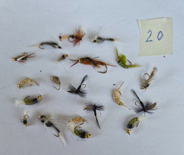 Esche: 20  Verschiedene Fliege Nymphen – Nuovo (secondo la descrizione) da Kehrsatz venduto da CIVOMILES