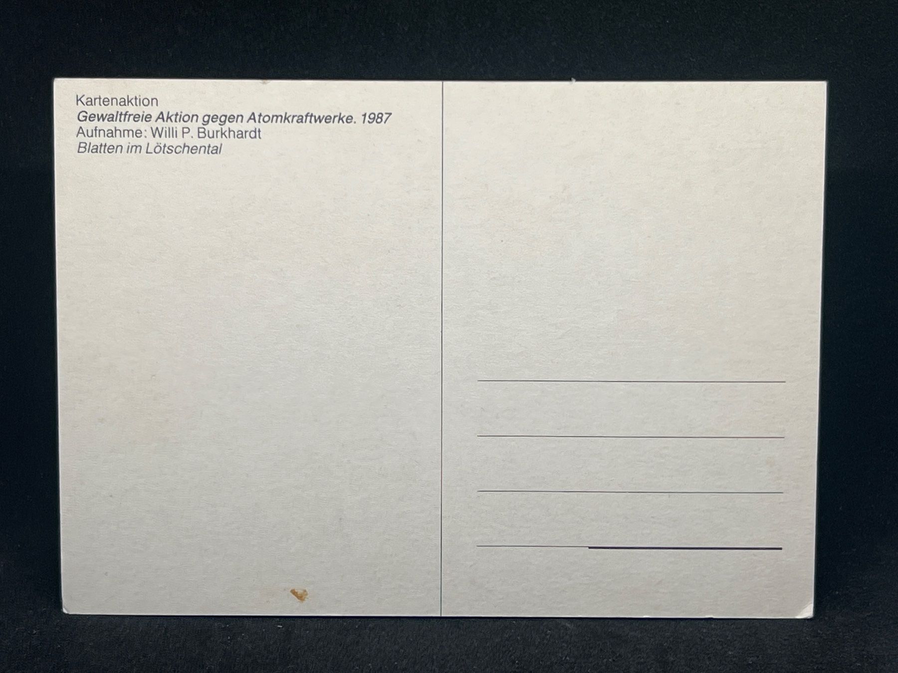 Cartoline postali: Blatten im Lötschental – Usato da Widnau venduto da Brusi9 1