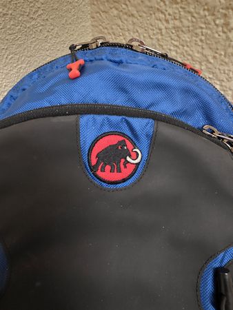 Rucksack Mammut blau schwarz Wanderrucksack