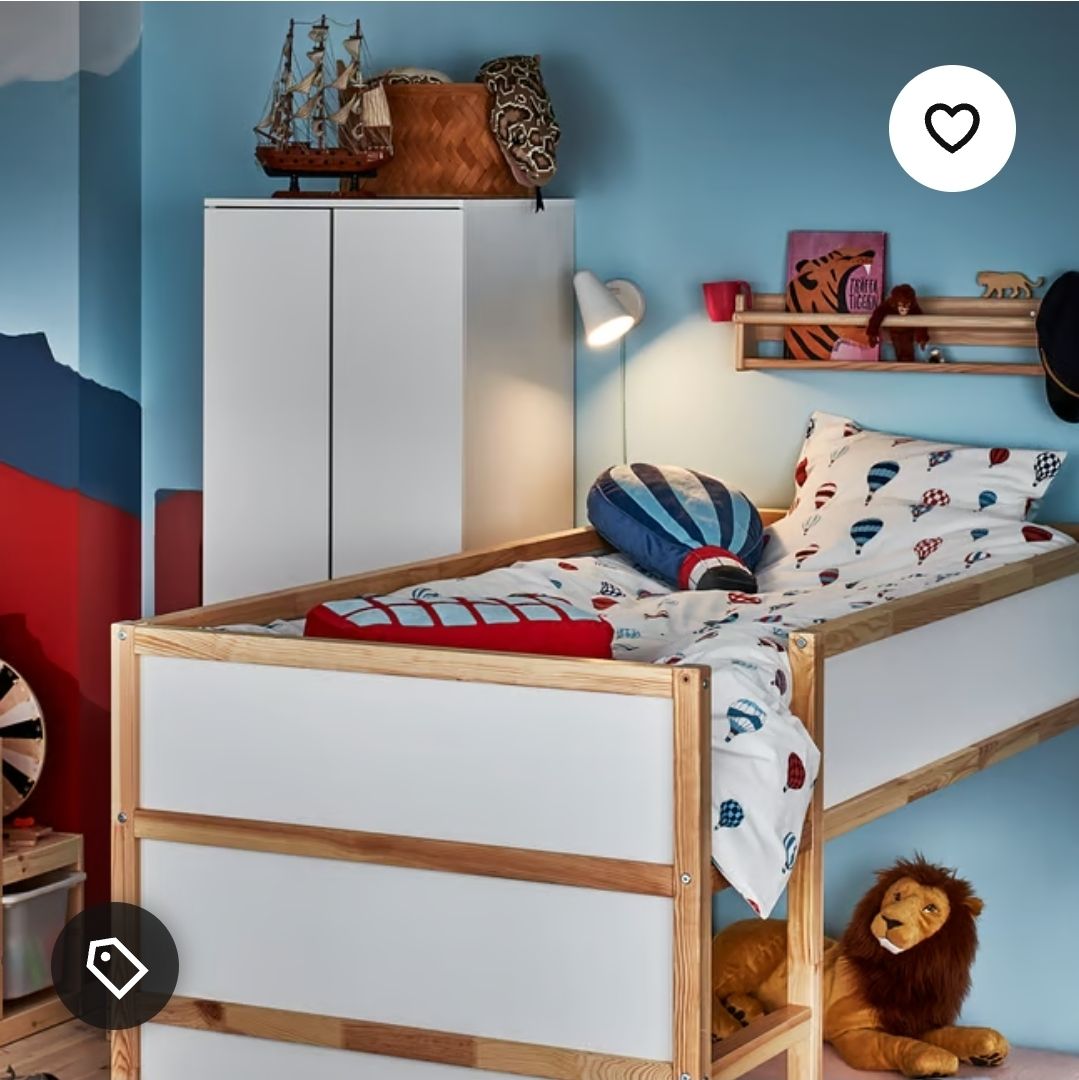 Ikea Letti: Bett IKEA KURA umbaufähig – Usato da Fahrwangen venduto da Sara_Deniz 5
