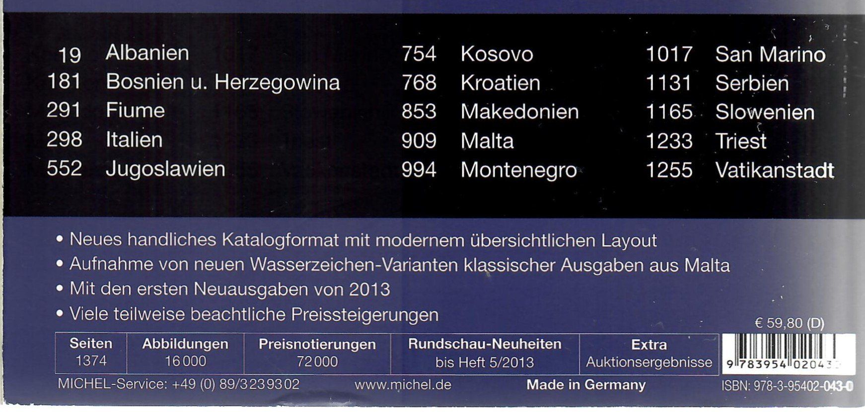 Bücher: Catalogue Michel Europe 7 volumes – Neu (gemäss Beschreibung) aus Villars-Burquin von Rodjeurs 3