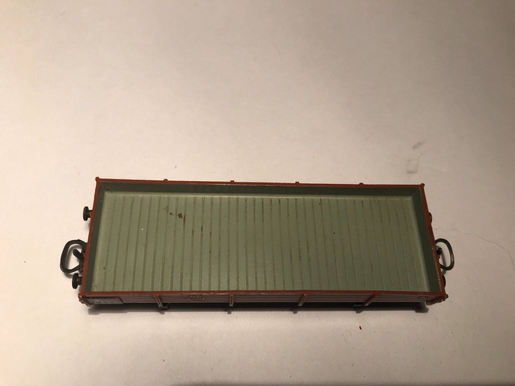 Märklin Modellini di ferrovie: Märklin Offener Güterwagen DB, AC Achsen – Usato da Buchrain venduto da Modellbahn11 4