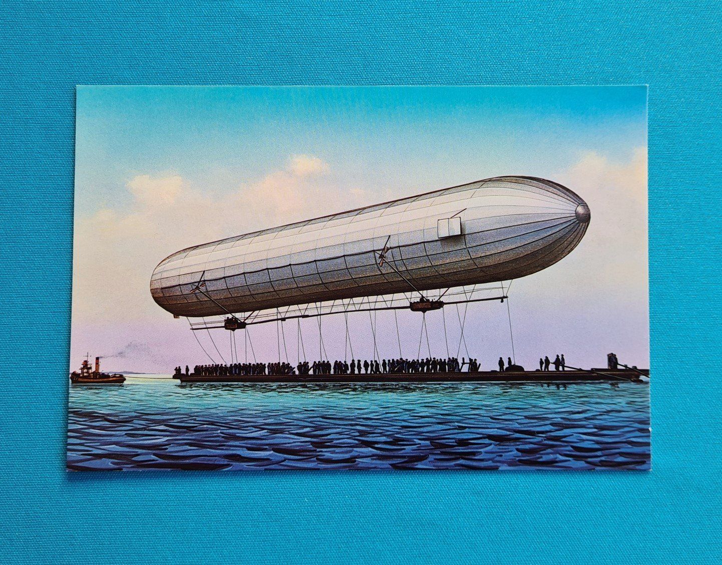 Cartoline postali: Ansichtskarte Zeppelin Juli 1900 – Nuovo (secondo la descrizione) da Saland venduto da V-Tour