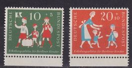 BRD, Mi 250-251**, KW € 5.00