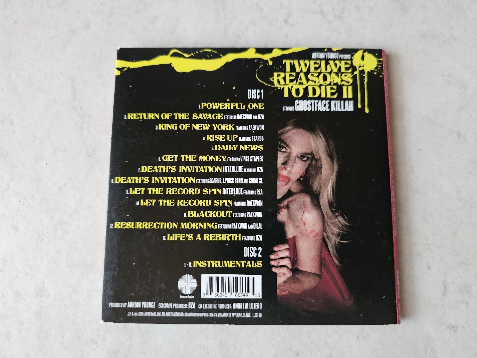 CD: Twelve Reasons To Die ll  -  Ghostface Killah – Usato da Schneisingen venduto da backstore24 1