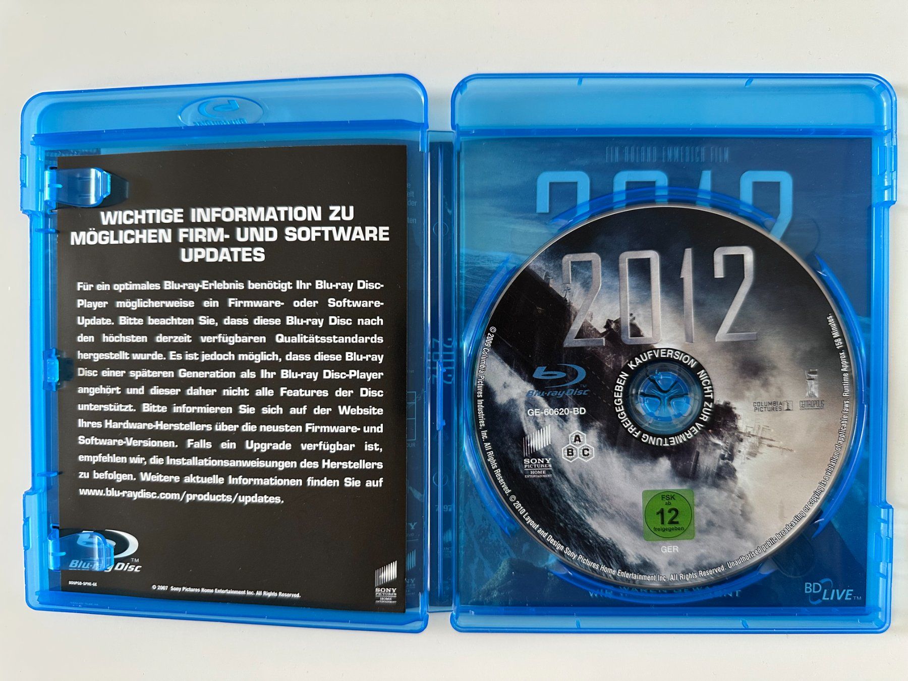 Tous les DVDs: 2012 Blu-ray – Neuf (Voir description) à Couvet par Aura_aura 1