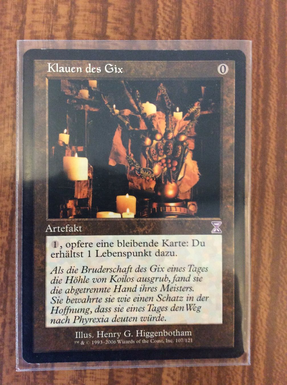 Magic The Gathering Carte collezionabili: MTG - Claws of Gix x1 – Nuovo (secondo la descrizione) da Altdorf UR venduto da Spiel-Chreisel