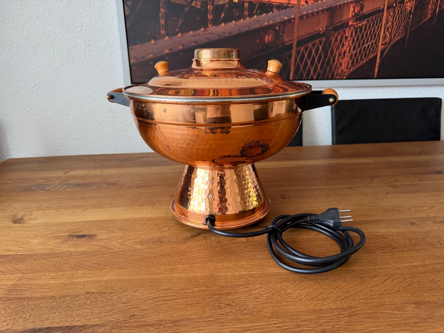 Pentole: Elektro Mongolentopf Feuertopf Melior – Nuovo (secondo la descrizione) da Frauenfeld venduto da max11116 1