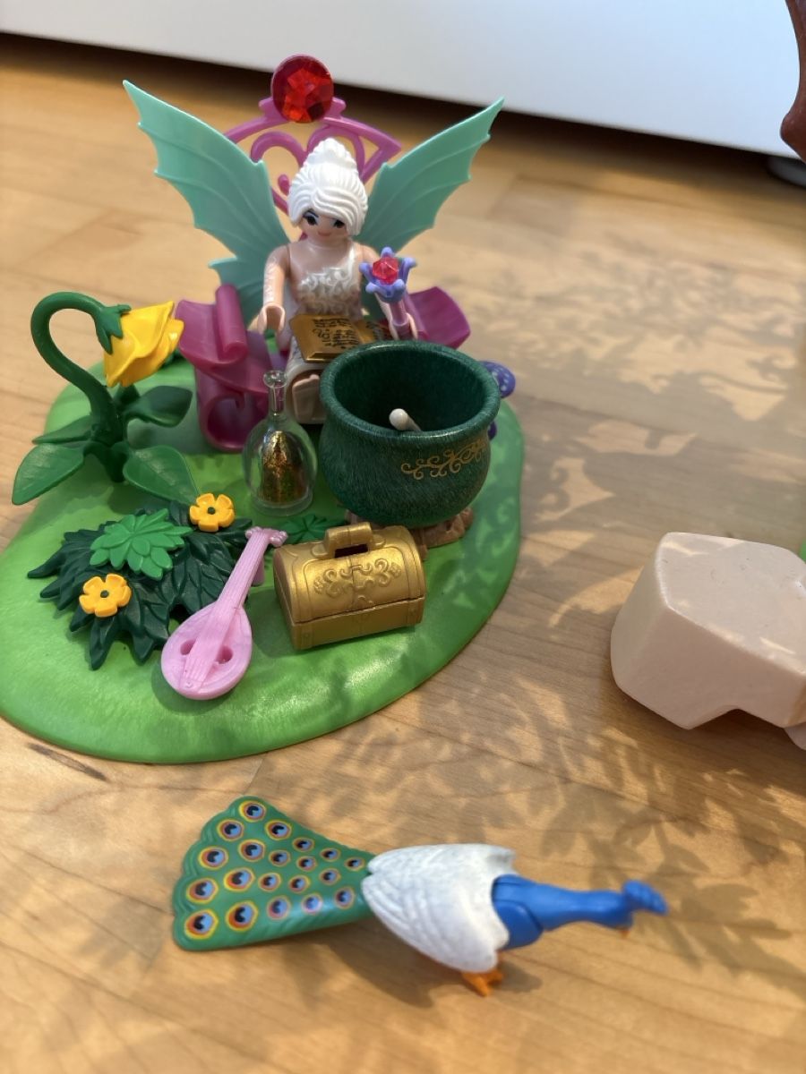 Playmobil Giocattoli: Playmobil 9132 Feeenwald mit Einhorn – Usato da Nottwil venduto da wasserlufterde 2