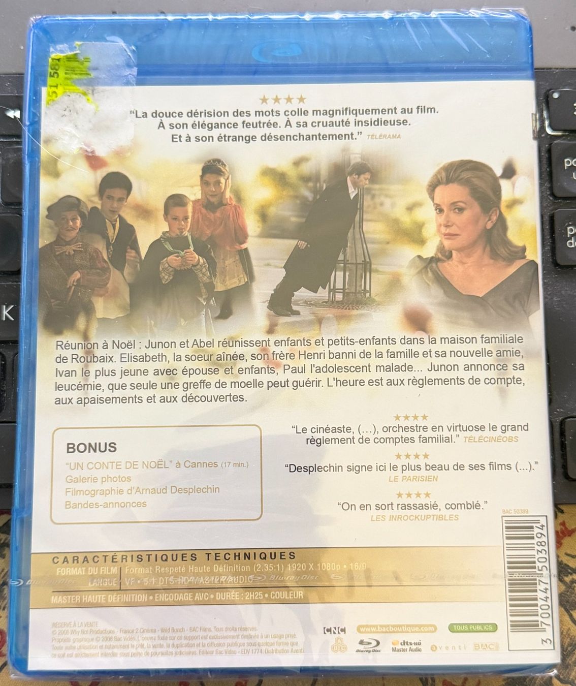 Tutti i DVDs: Un conte de Noël (2008) - Blu-ray – Nuovo e nell'imballaggio originale da Semsales venduto da __Florian__ 2