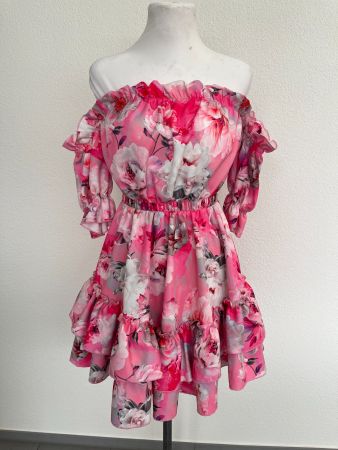 Leichtes Kleid, Viskose, Gr. S-L, NEU