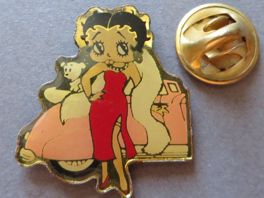 Placchette & Badge: PIN, BETTY BOOP CARTOONS – Usato da Neuhausen venduto da luckimucki
