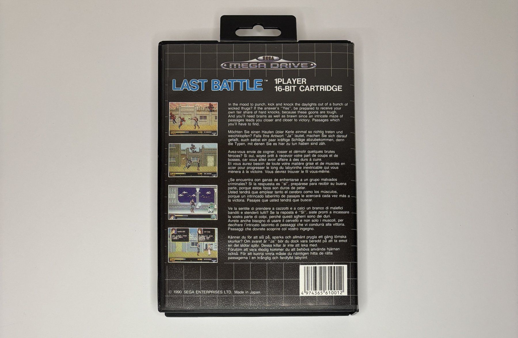 Sega Giochi: MD - Last Battle – Usato da Allschwil venduto da Bullach 2