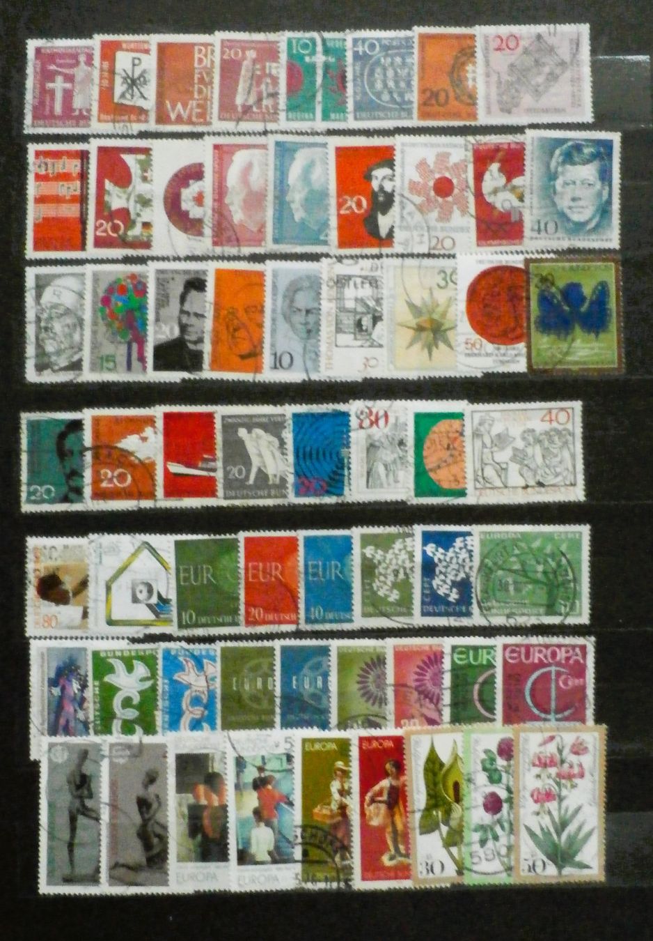 Alle Briefmarken: BRD Konvolut – Gebraucht aus Kehrsatz von Bernherb2