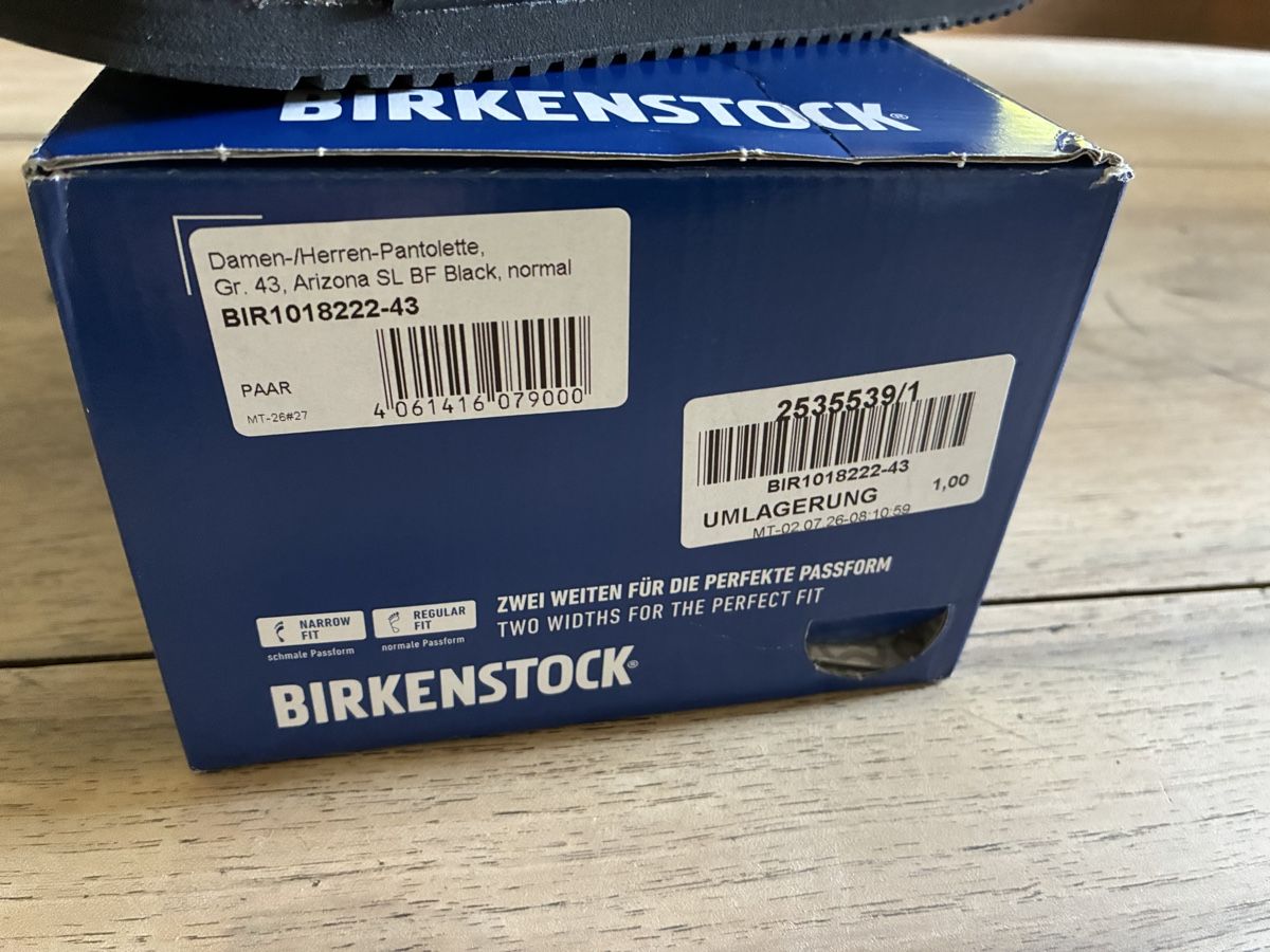 Birkenstock Scarpe da uomo: Birkenstock Arizona 43 black – Nuovo e nell'imballaggio originale da Riehen venduto da J.-M. 6