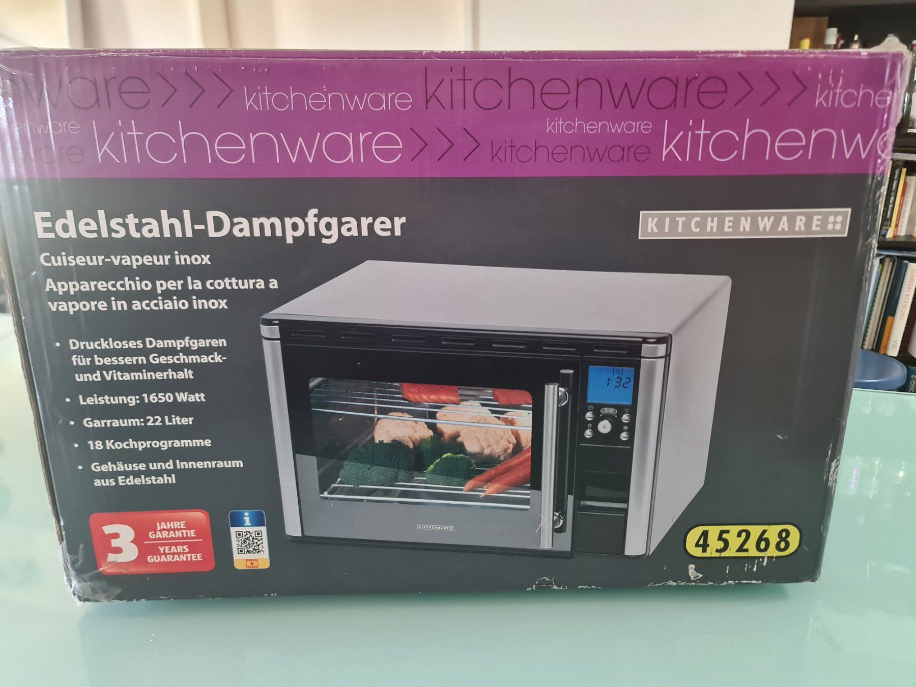 Appareils de cuisine: Kitchenware Edelstahl Grill und Dampfgarer – Neuf avec emballage d'origine à Zürich par LivingInStyle 1