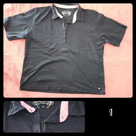 Poloshirt, dunkelblau, XL, NEU